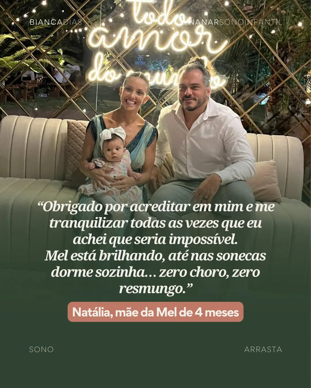 Mãe atendida